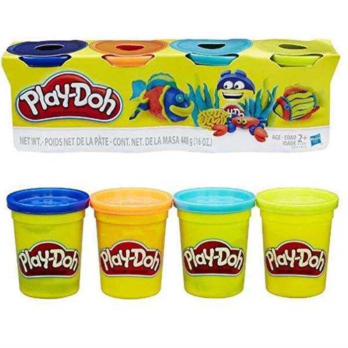 PLAY DOH 4 LU HAMUR B6509/B5517