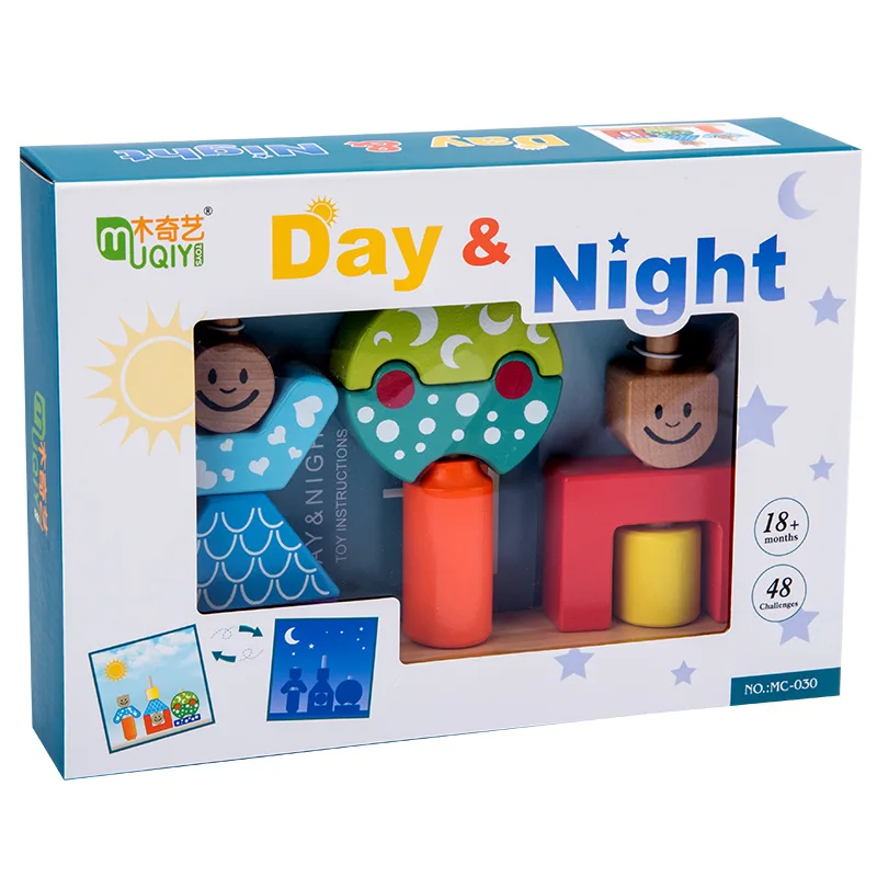 DAY NİGHT AHŞAP PUZZLE MC-030