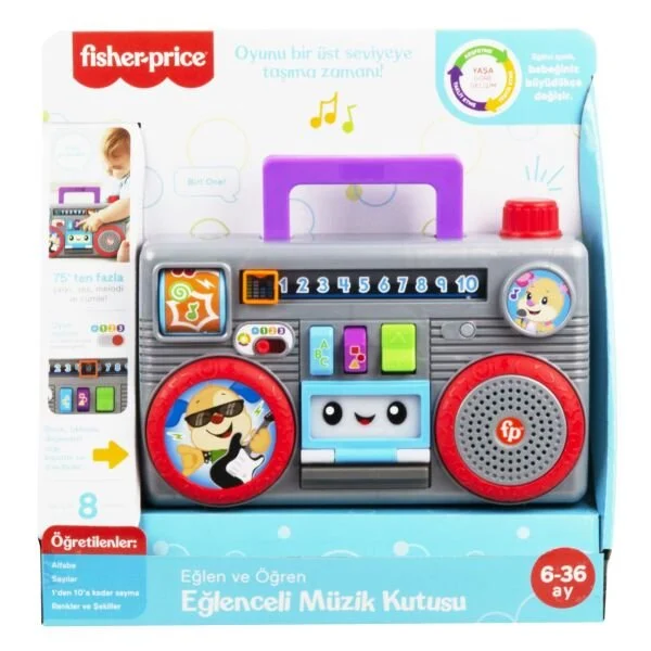 FISHER PRICE EGLENCELI MUZIK KUTUSU GYC04