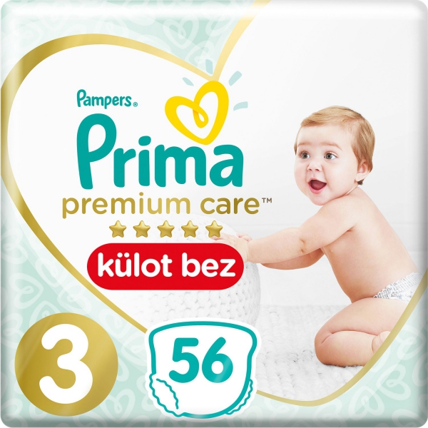 Prima Premium Care Külot Bebek Bezi 3 Beden 6-11 Kg 56lı