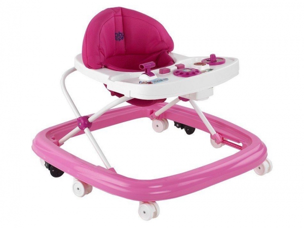 Babyhope 216 Oyuncaklı Yürüteç Pembe