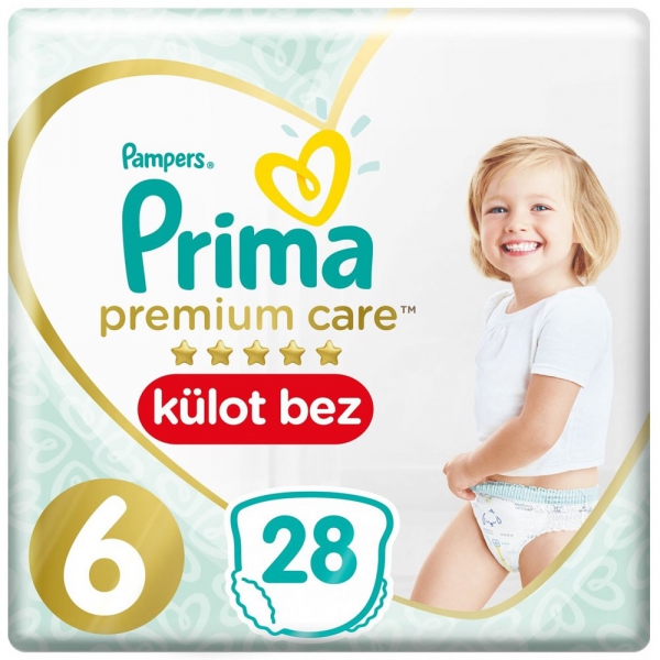 Prima Premium Care Külot Bebek Bezi 6 Beden Large 16+Kg 28li