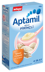 Aptamil Sütlü Pirinçli 250 gr Kaşık Maması 6m+