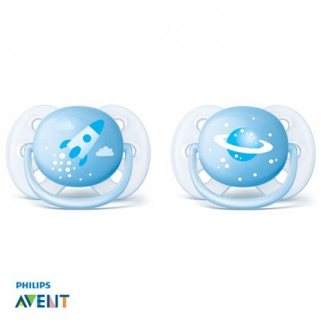 Avent Ultra Soft Emzik 6-12 Ay Erkek