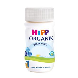 HiPP Organik Sıvı Bebek ve Devam Sütü 90ml ( doğum sonrası )