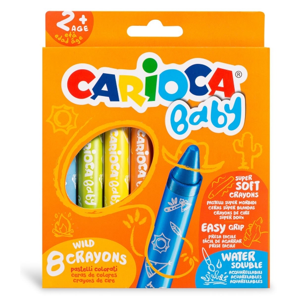 Carioca Baby Pastel Boya 8li