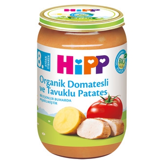 Hipp Organik Domatesli ve Tavuklu Patates 220 gr