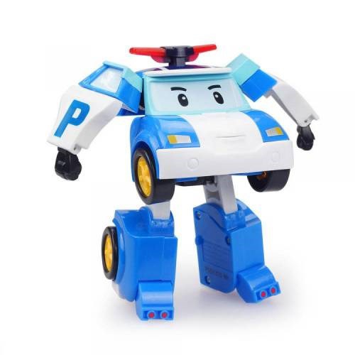 Robocar Poli Işıklı Transformers Robot Figür Poli