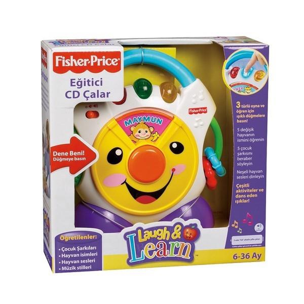 Fisher Price Eğitici CD Çalar (Türkçe)