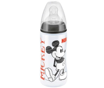 Nuk First Choice+ Disney Mickey PP Biberon 300ml (0-6 Ay, Orta Delik)