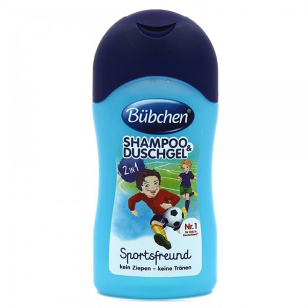 Bübchen Çocuk Şampuan ve Duş Jeli Sports 50 ml