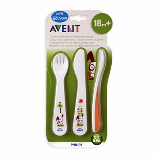 Philips Avent SCF714/00 Bıçak, Çatal Kaşık Seti 18+ Ay