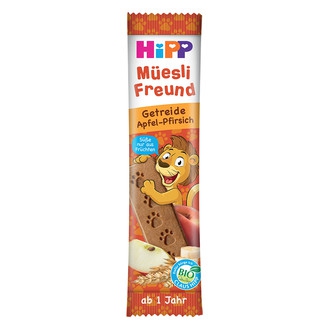 Hipp Organik Şeftali ve Elmalı Meyve Barı 20 gr