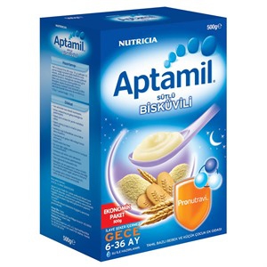 Milupa Aptamil Sütlü Bisküvili Ekonomik Paket 500 gr 6m+