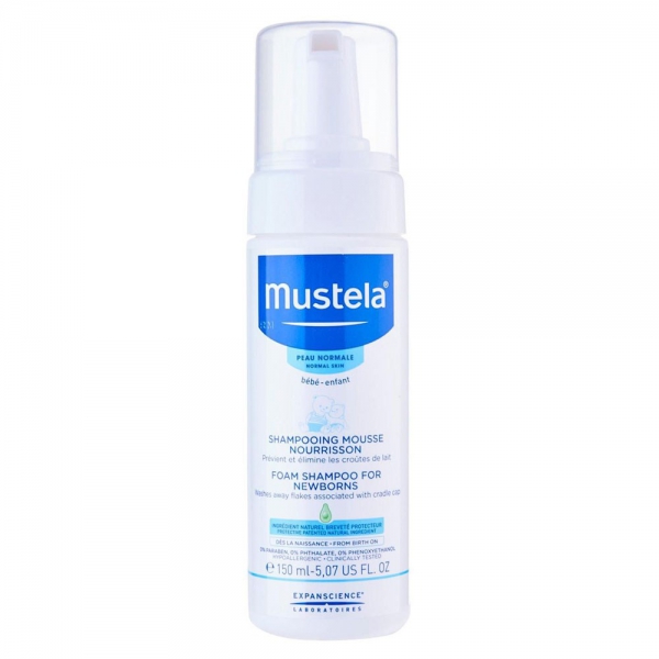 Mustela Yenidoğan Köpük Şampuanı 150 ml