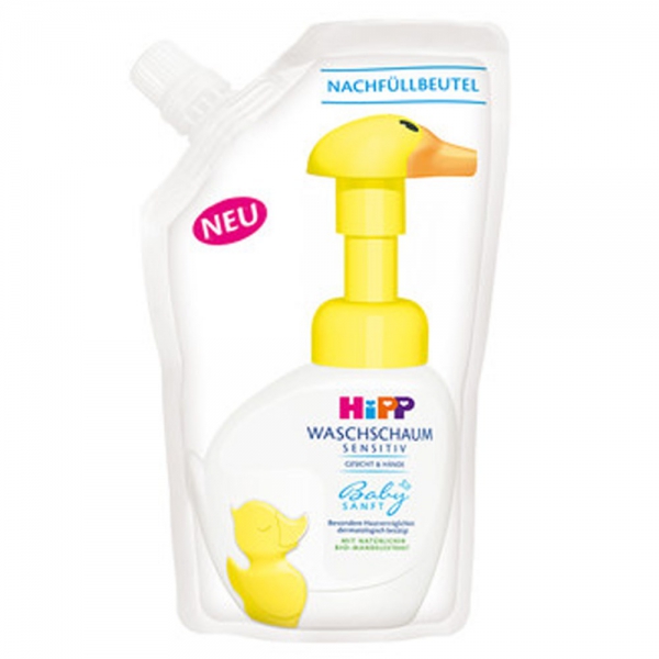 Hipp Babysanft Bebek El ve Yüz Yıkama Köpüğü Yedek Poşet 250 ml