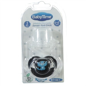 Baby Time Damaklı Silikon Emzik 0-6 Ay