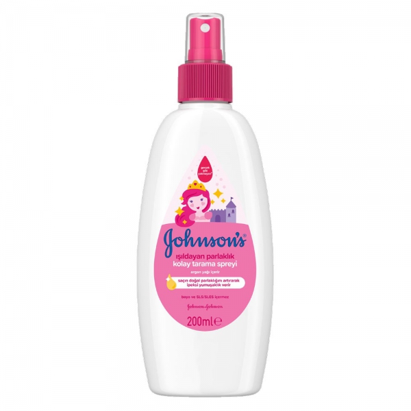 Johnson’s Işıldayan Parlaklık Serisi Kolay Tarama Spreyi 200 ml