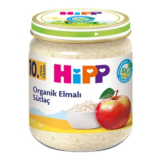 Hipp Organik Elmalı Sütlaç 200 gr 4m+