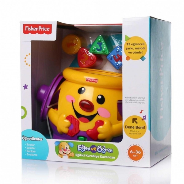 Fisher Price Eğitici Kurabiye Kavanozu