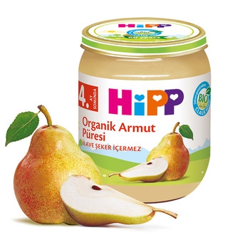 Hipp Organik Armut Püresi 125 gr 4m+