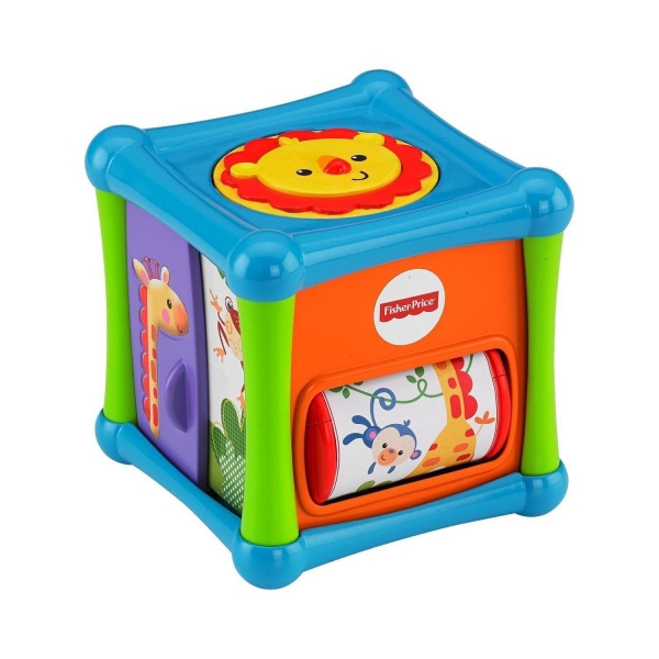 Fisher Price Sevimli Hayvanlar Aktivite Kübü 