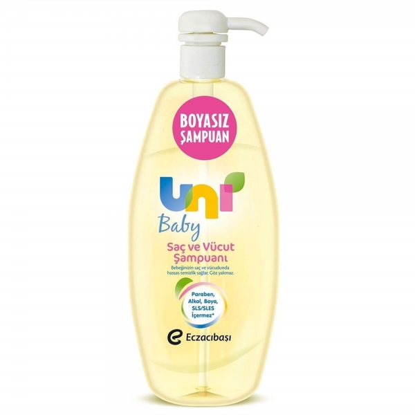 Uni Baby Bebek Saç ve Vücut Şampuanı 700 ml