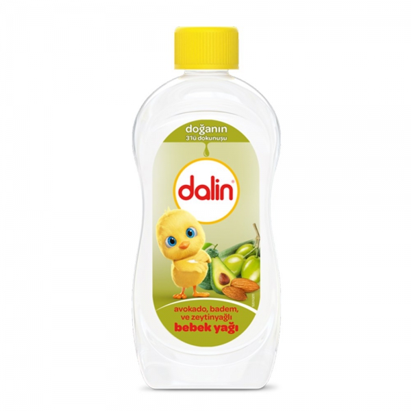 Dalin Avokado - Badem - Zeytinyağlı Bebek Yağı 300 ml