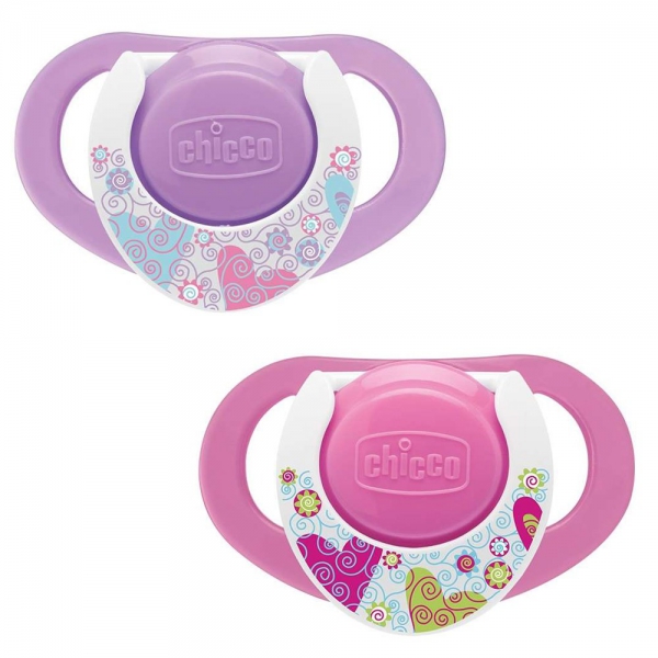 Chicco Physio Compact Kauçuk Emzik 2li 12+ Ay