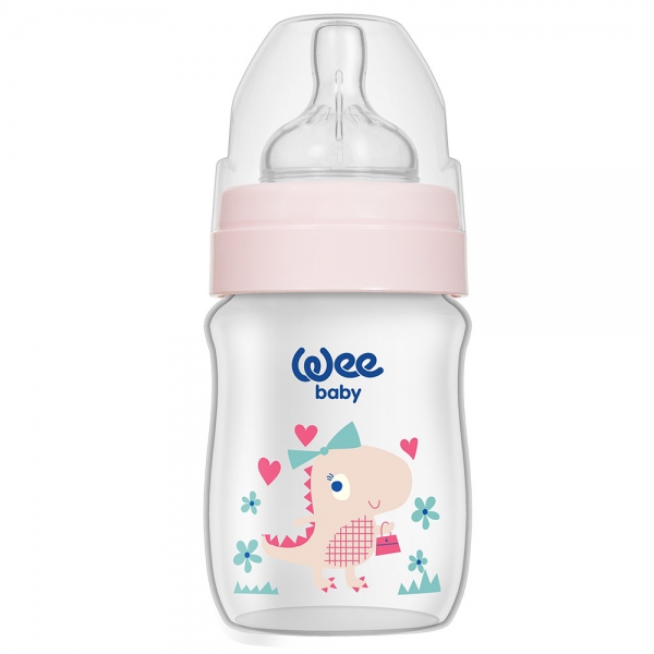 Wee Baby Klasik Plus Geniş Ağızlı PP Biberon 125 ml