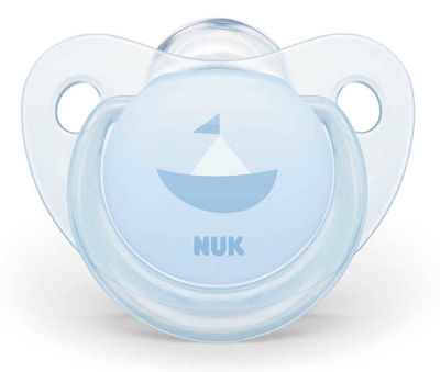 Nuk Baby Blue Silikon Emzik (6-18 Ay)