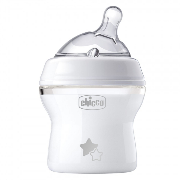 Chicco Natural Feeling Star Silikon Emzikli PP Biberon 150 ml 0+ Ay