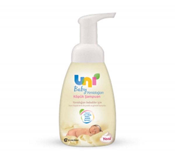 Uni Baby Yenidoğan Köpük Şampuan 200 ml