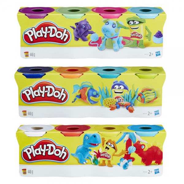 Play-Doh 4'lü Hamur (Yeni)