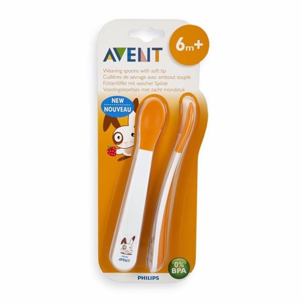 Philips Avent SCF710/00 Yumuşak Uçlu Mama Kaşığı 6+ Ay