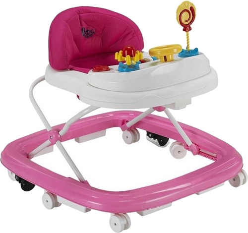  Babyhope 217 Lüx Oyuncaklı Yürüteç - Pembe