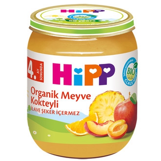 Hipp Organik Meyve Kokteyli 125 gr 4m+