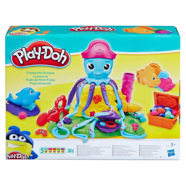 Play-Doh Oyuncu Ahtapot