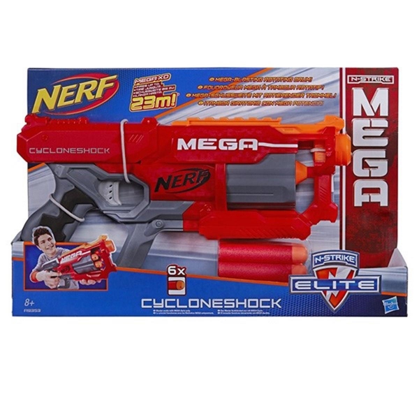 Nerf N-Strike Mega Cyclone Shock 6