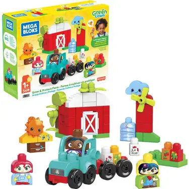 MEGA BLOKS DOĞA DOSTU ÇİFLİK SETİ HDL07