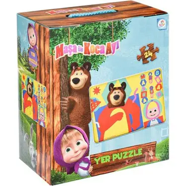 LAÇO BABY MAŞA İLE KOCA AYI PUZZLE 24 PC