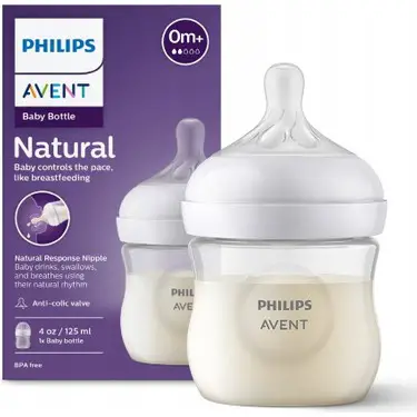 Philips Avent Natural Response Pp Biberon 0 AY+125ML SCY900/01