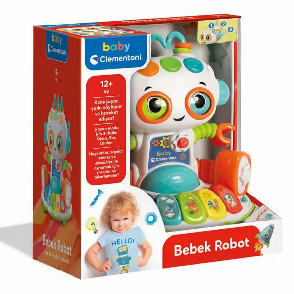 CLEMENTONİ BEBEK ROBOT 64325