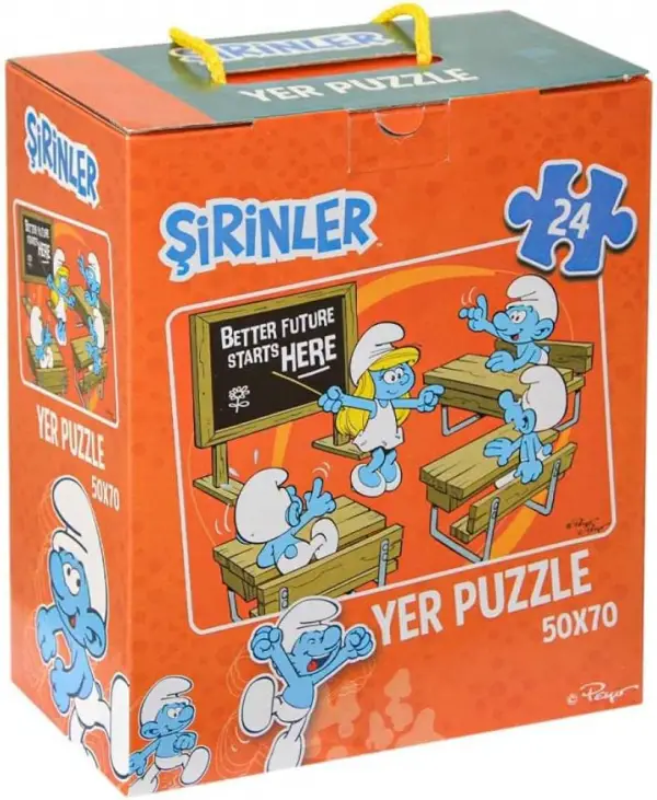 ŞİRİNLER PUZZLE 24 PC SRN 7728