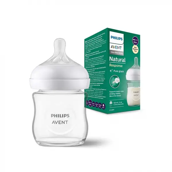 Philips Avent Natural Response Cam Biberon 0 Ay+120 ml Beyaz