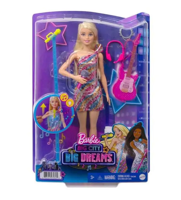 Barbie Malibu Şarkıcı Bebek Büyük Şehir, Büyük Hayaller Serisi