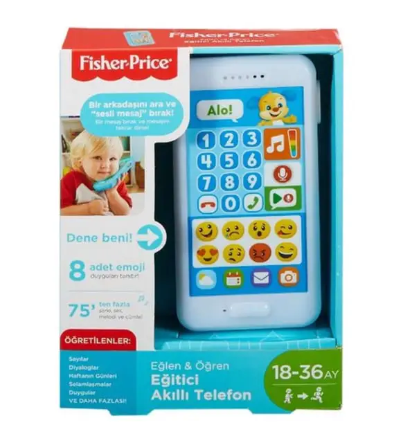 FİSHER PRİCE EĞİTİCİ AKILLI TELEFON FPR25