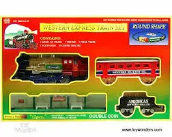 WESTERN EXPRESS TRAIN SET 7019